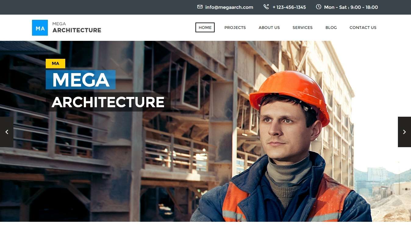 шаблоны сайта строительной компании (2)