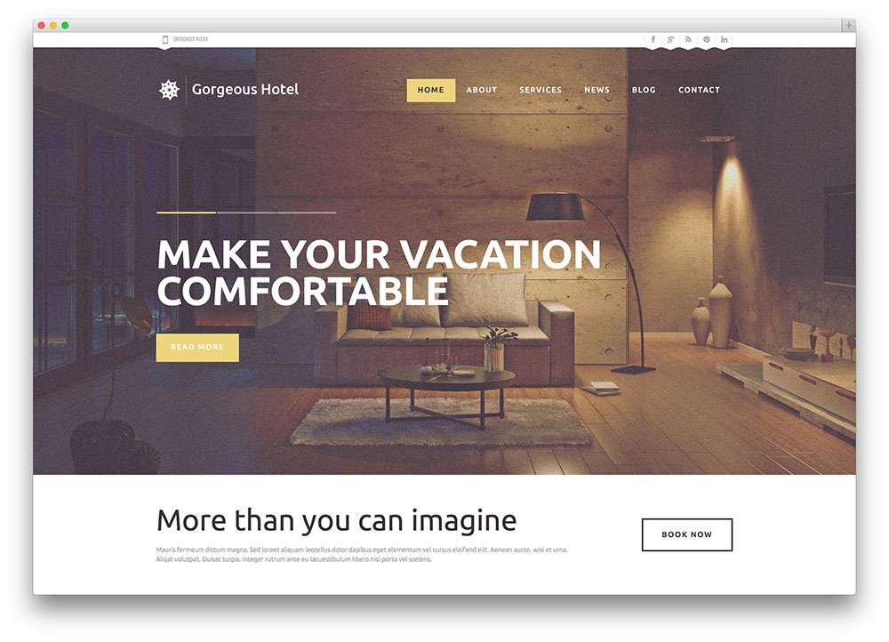 Как создать гостиничный сайт отеля на WordPress