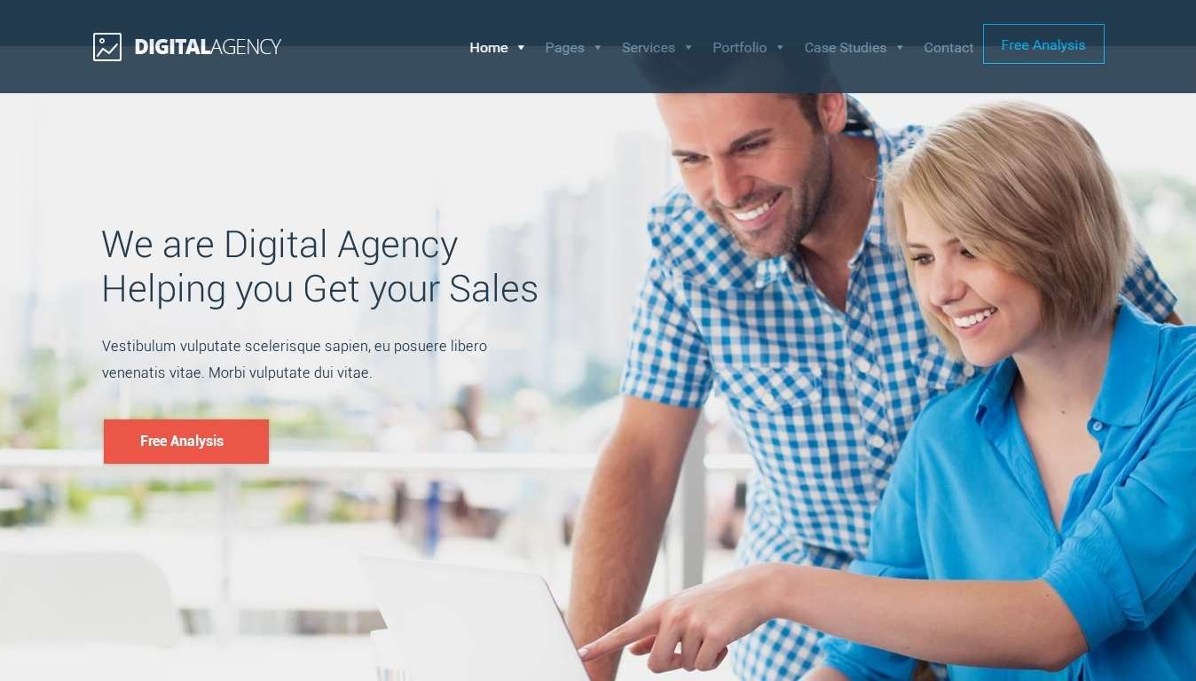 Digital Agency –Тема WordPress с SEO и Маркетингом