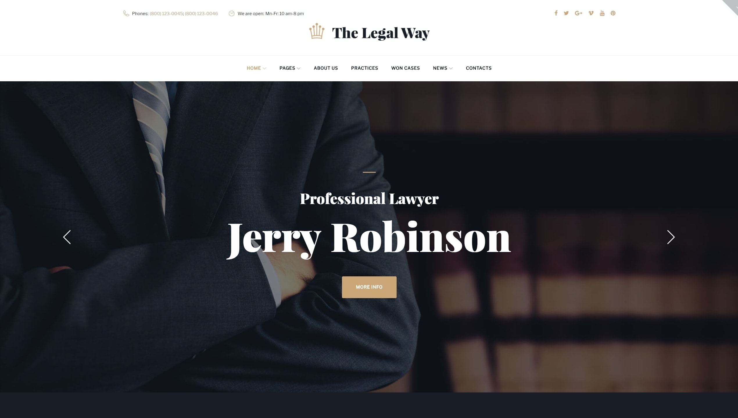 Лучшие WordPress шаблоны для адвоката и юриста с записью