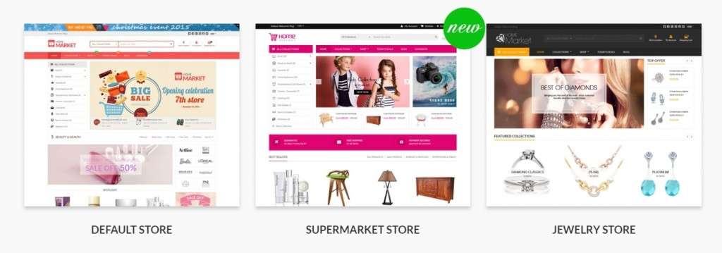 специализированные Shopify шаблоны с премиум дизайном и функциями 2017