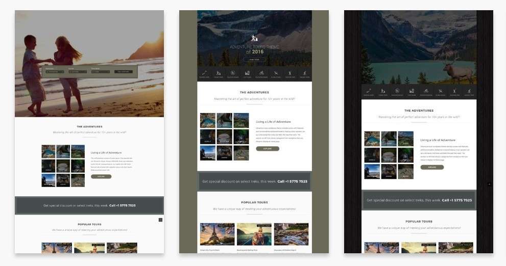 WordPress туризм - первоклассный сайт с премиум дизайном 4