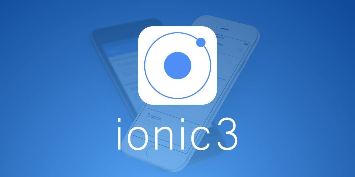 Курсы Ionic 3 с созданием чата, магазина и приложения MyTasks
