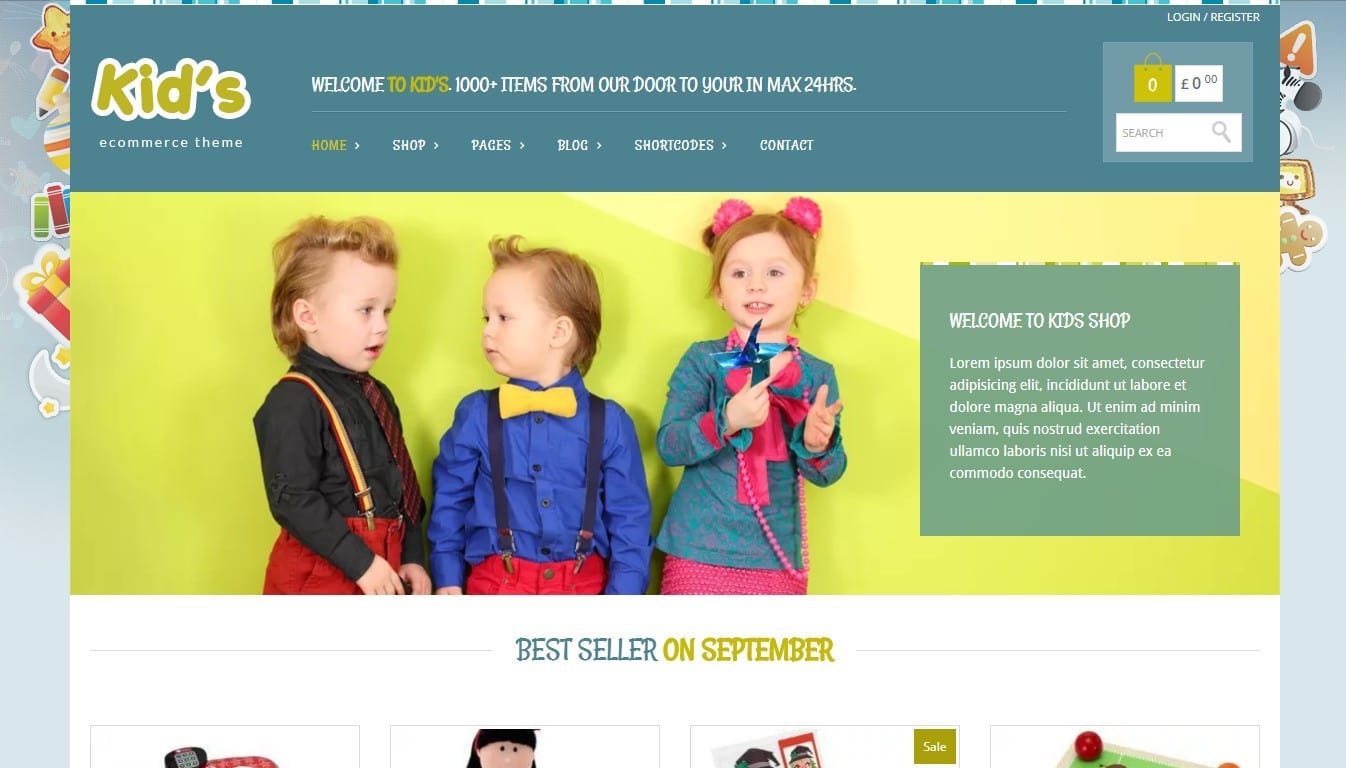 Шаблоны Интернет Магазина Детской Одежды