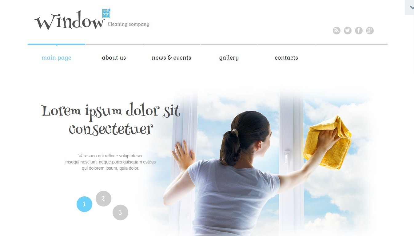 Шаблон сайта окна с премиум дизайном и онлайн-оплатой