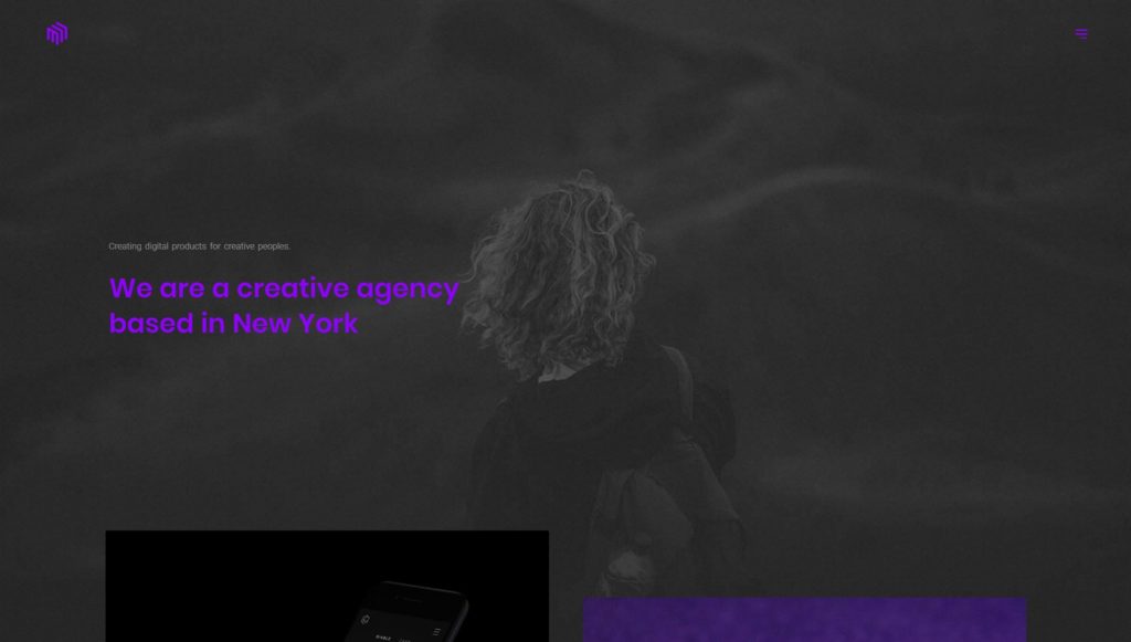cовременная верстка сайта со стильным дизайном премиум класса 17