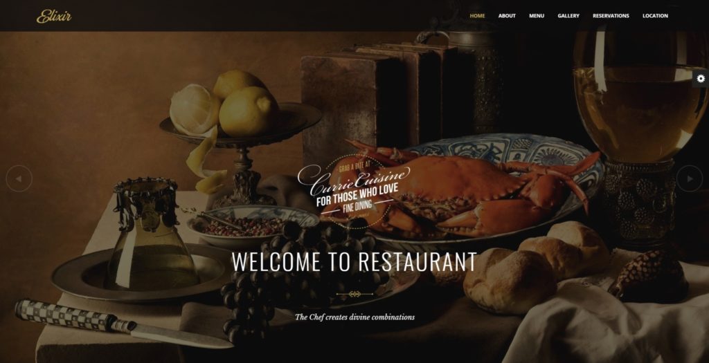 HTML шаблоны ресторан с онлайн-бронированием столиков 14