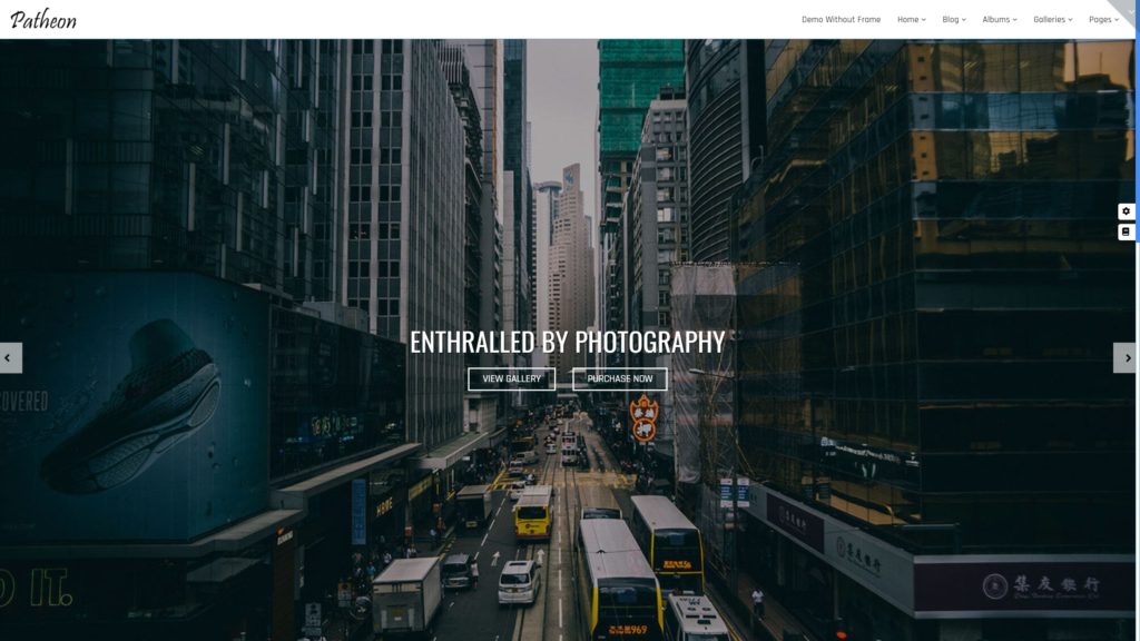 шаблон сайта фотографа с красивой галереей, портфолио и блогом для начинающих и профессионалов 18