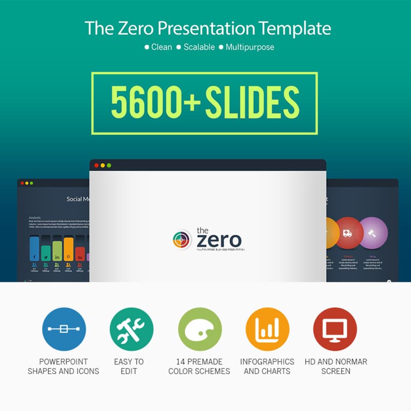 PowerPoint шаблон Business Infographic PowerPoint Presentation Template