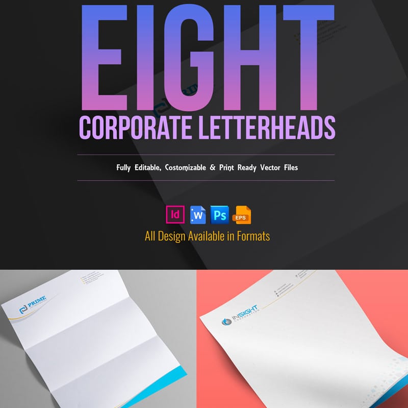 Фирменный стиль Corporate Letterhead Pack